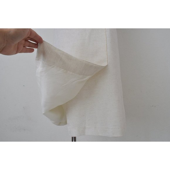Vintage 90s Straight Lined Mesh Fabric Skirt | 22-24 waist - Picture 10 of 10